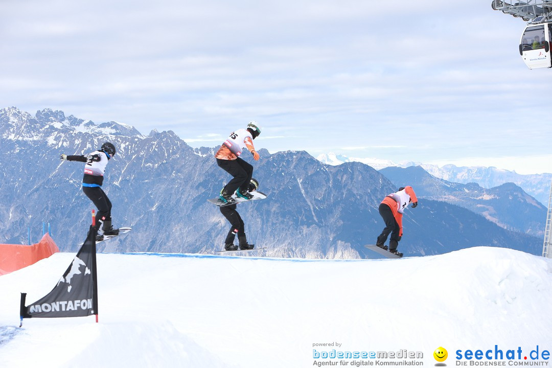 Finale FIS Snowboard Cross Weltcup Team Event: Montafon, 18.12.2016