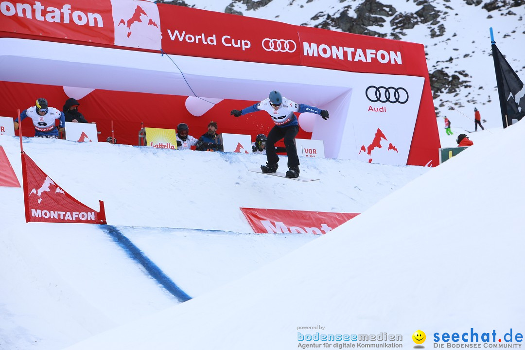 Finale FIS Snowboard Cross Weltcup Team Event: Montafon, 18.12.2016