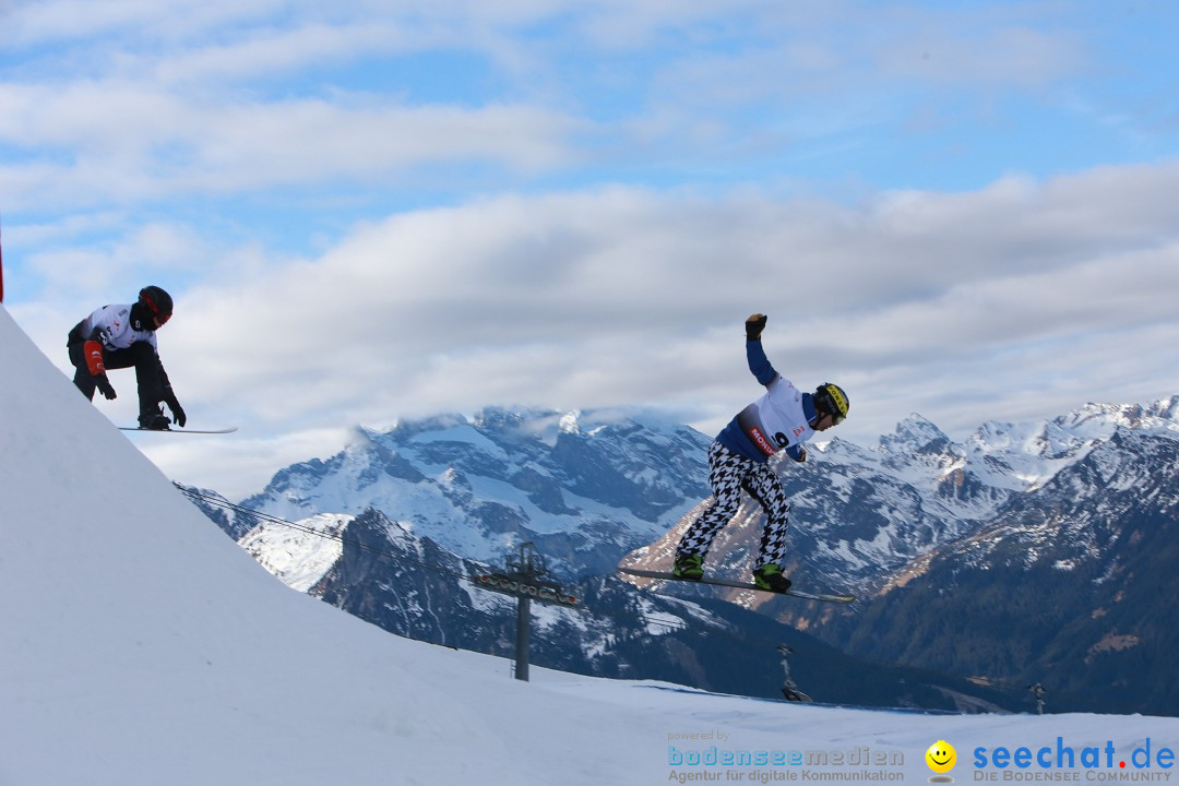 Finale FIS Snowboard Cross Weltcup Team Event: Montafon, 18.12.2016