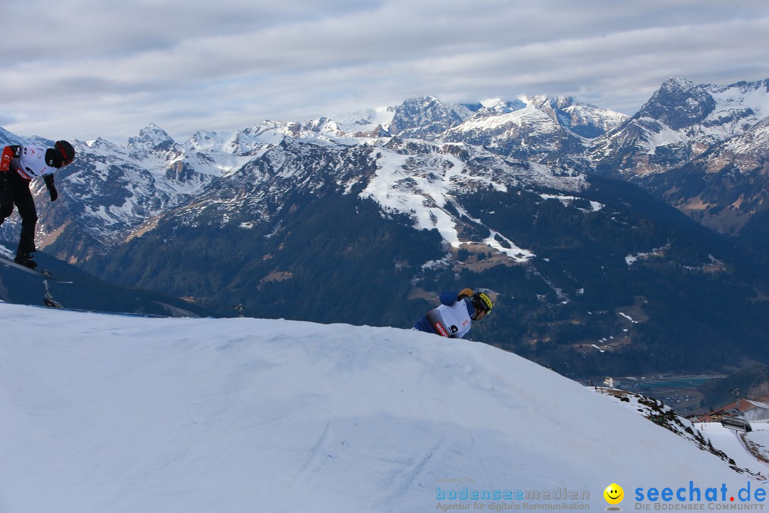 Finale FIS Snowboard Cross Weltcup Team Event: Montafon, 18.12.2016