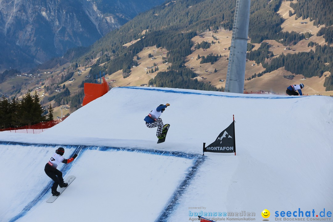 Finale FIS Snowboard Cross Weltcup Team Event: Montafon, 18.12.2016