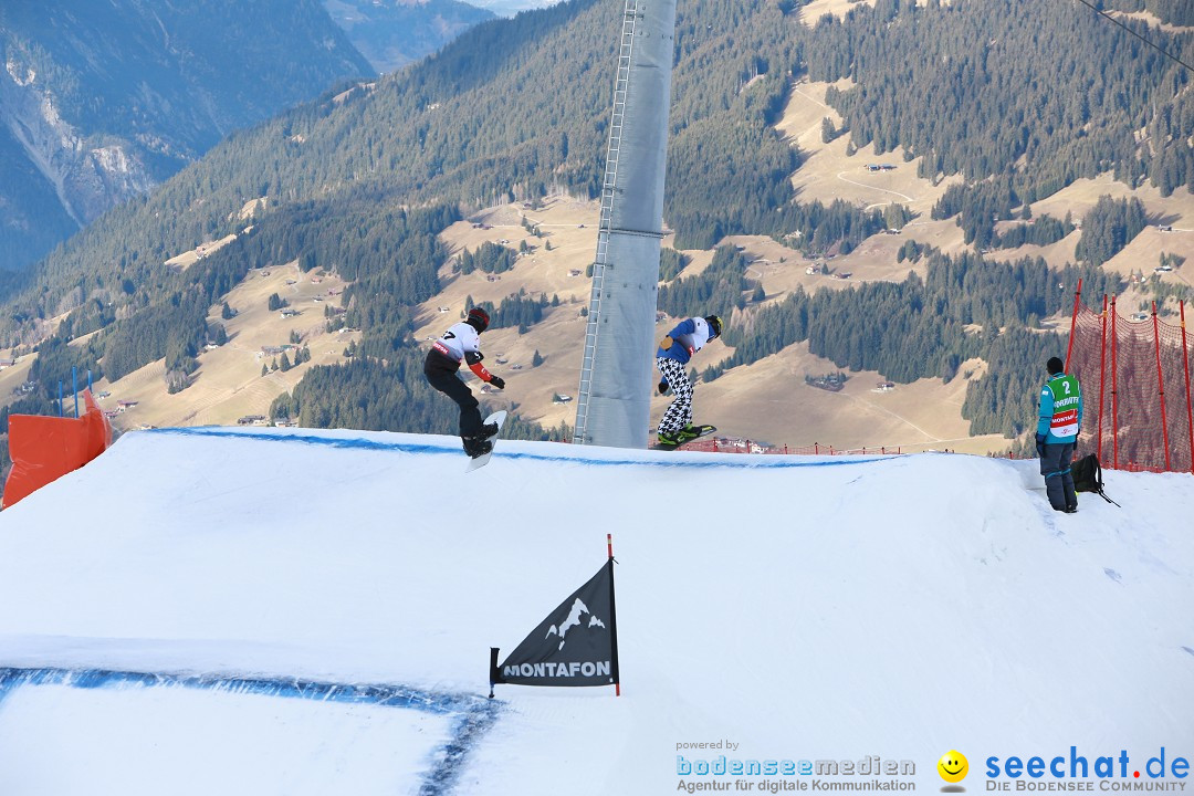 Finale FIS Snowboard Cross Weltcup Team Event: Montafon, 18.12.2016