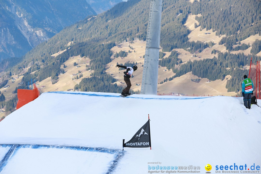 Finale FIS Snowboard Cross Weltcup Team Event: Montafon, 18.12.2016