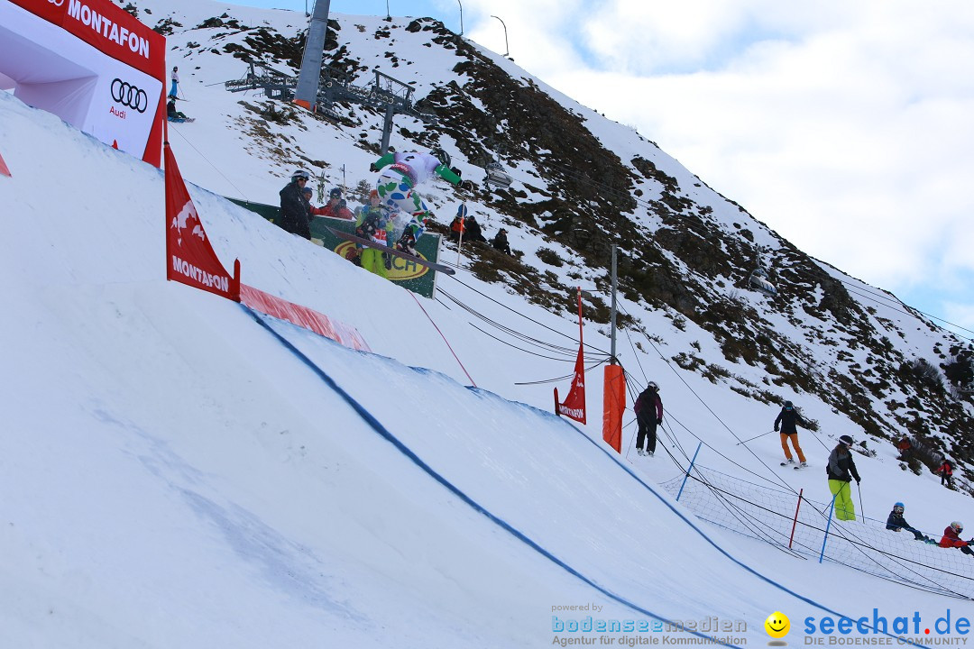 Finale FIS Snowboard Cross Weltcup Team Event: Montafon, 18.12.2016