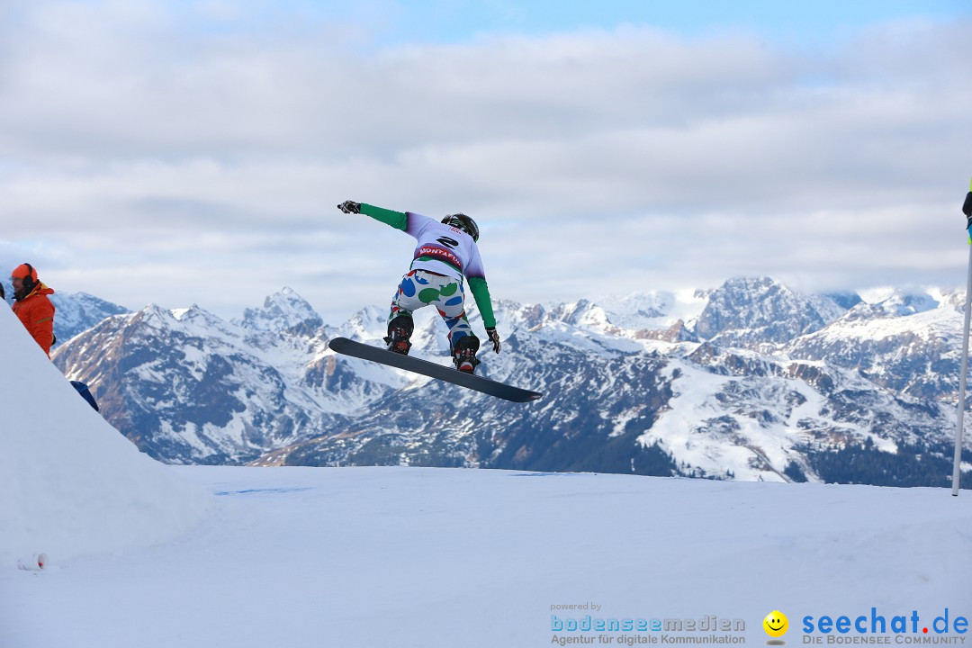 Finale FIS Snowboard Cross Weltcup Team Event: Montafon, 18.12.2016