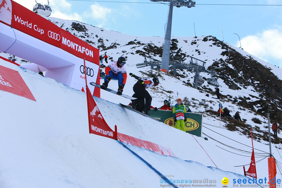 Finale FIS Snowboard Cross Weltcup Team Event: Montafon, 18.12.2016