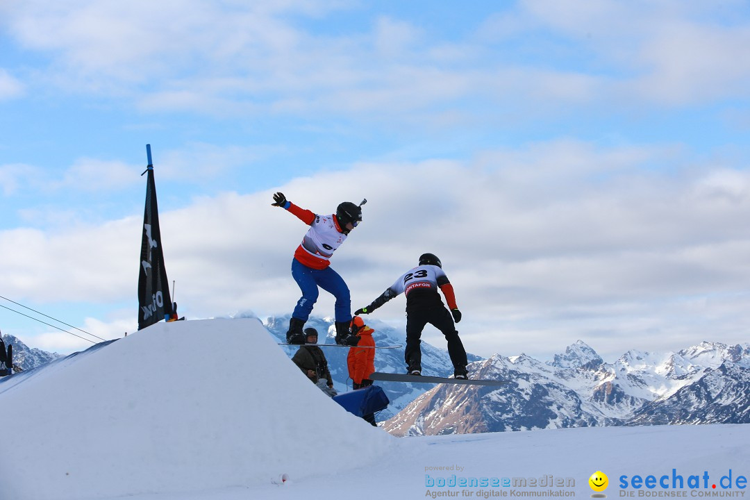 Finale FIS Snowboard Cross Weltcup Team Event: Montafon, 18.12.2016