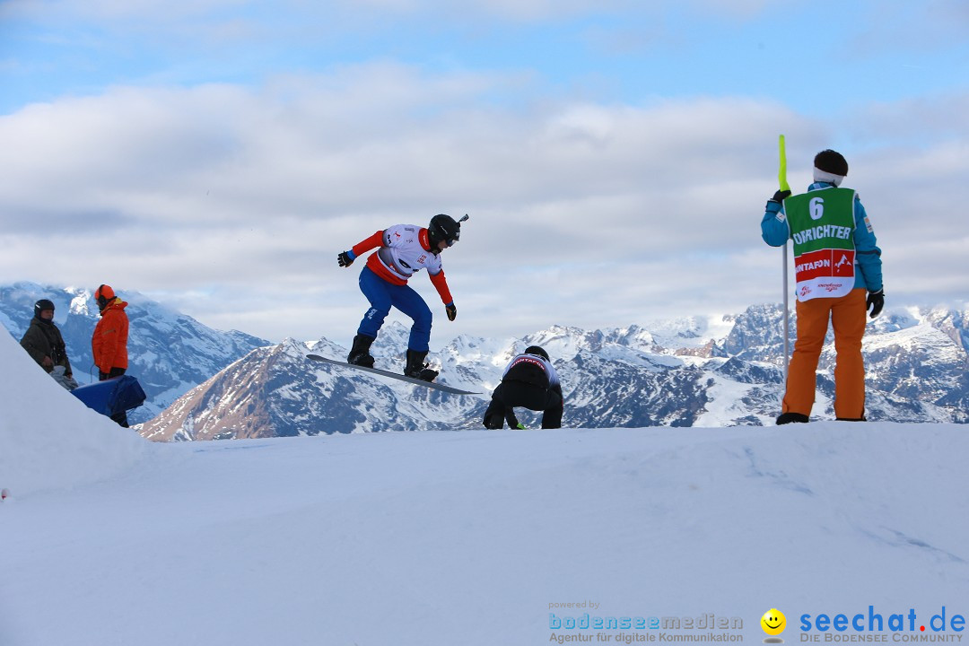 Finale FIS Snowboard Cross Weltcup Team Event: Montafon, 18.12.2016