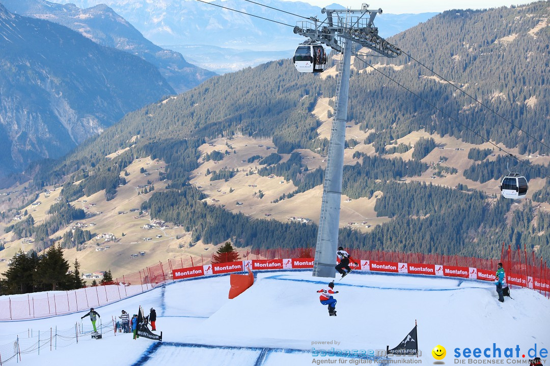 Finale FIS Snowboard Cross Weltcup Team Event: Montafon, 18.12.2016