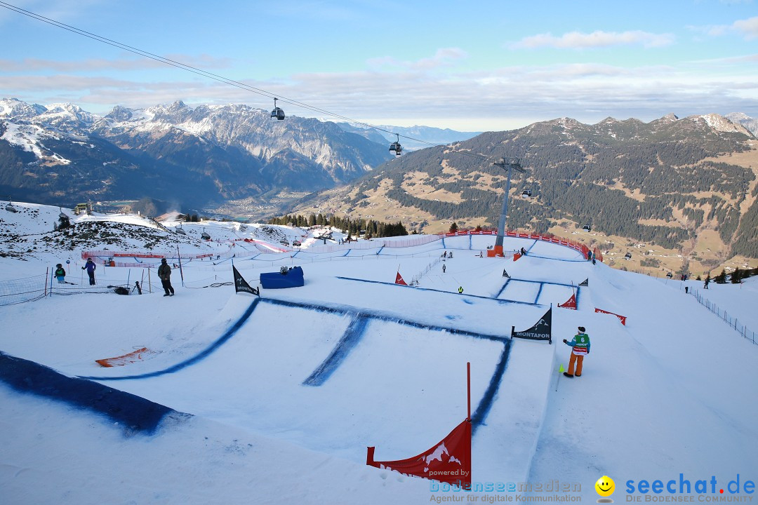 Finale FIS Snowboard Cross Weltcup Team Event: Montafon, 18.12.2016