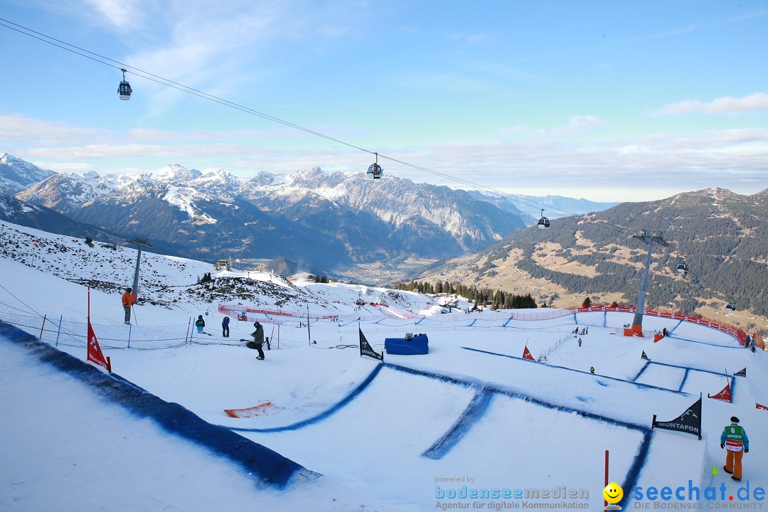 Finale FIS Snowboard Cross Weltcup Team Event: Montafon, 18.12.2016