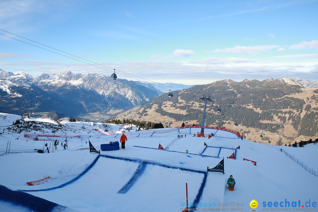 Finale FIS Snowboard Cross Weltcup Team Event: Montafon, 18.12.2016