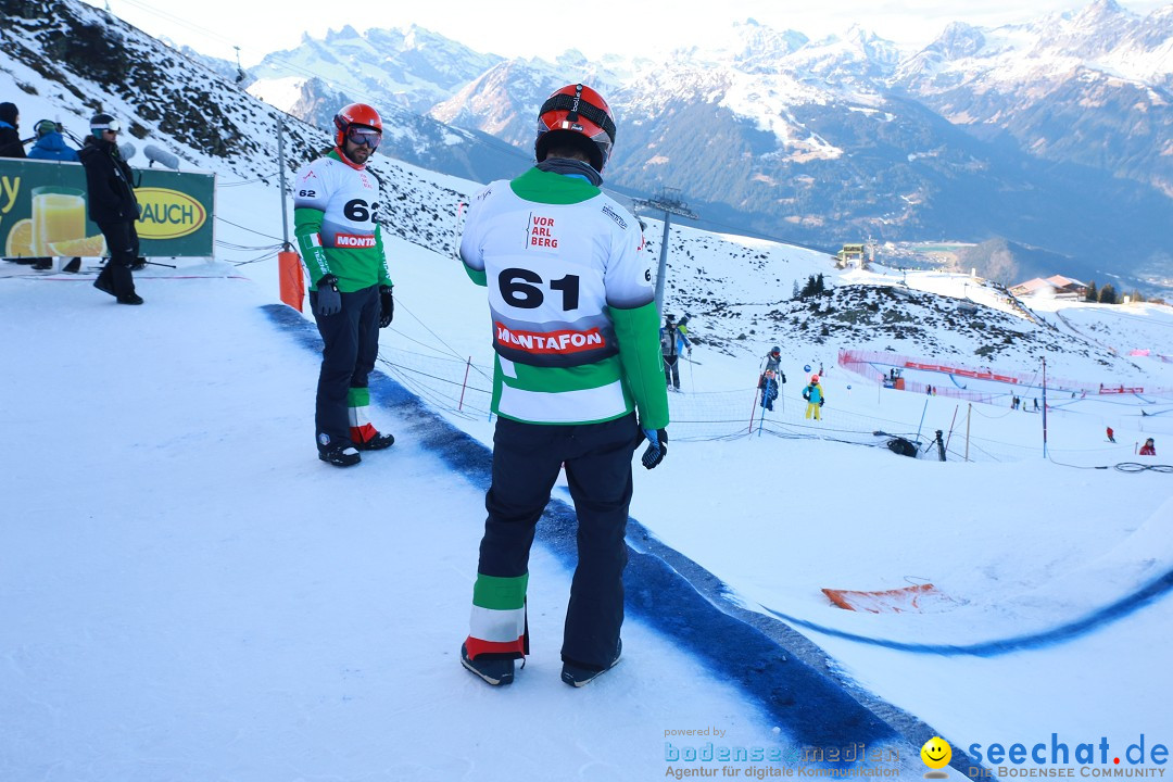 Finale FIS Snowboard Cross Weltcup Team Event: Montafon, 18.12.2016