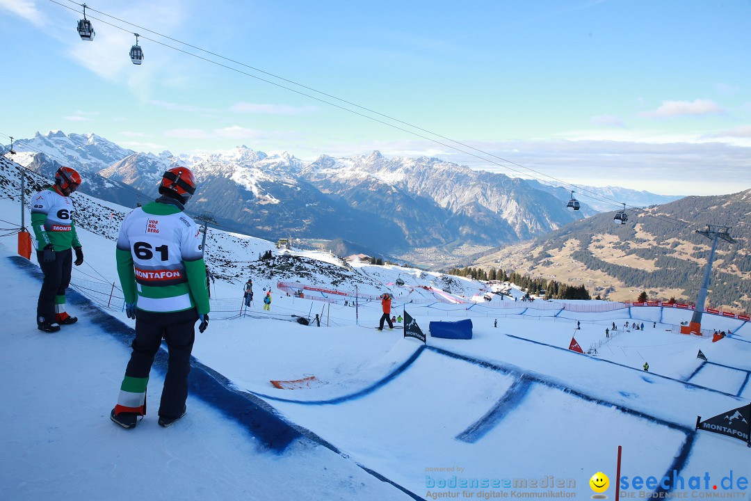 Finale FIS Snowboard Cross Weltcup Team Event: Montafon, 18.12.2016