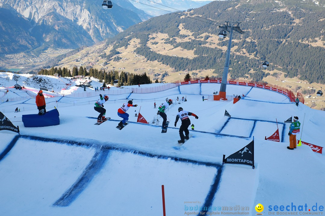 Finale FIS Snowboard Cross Weltcup Team Event: Montafon, 18.12.2016