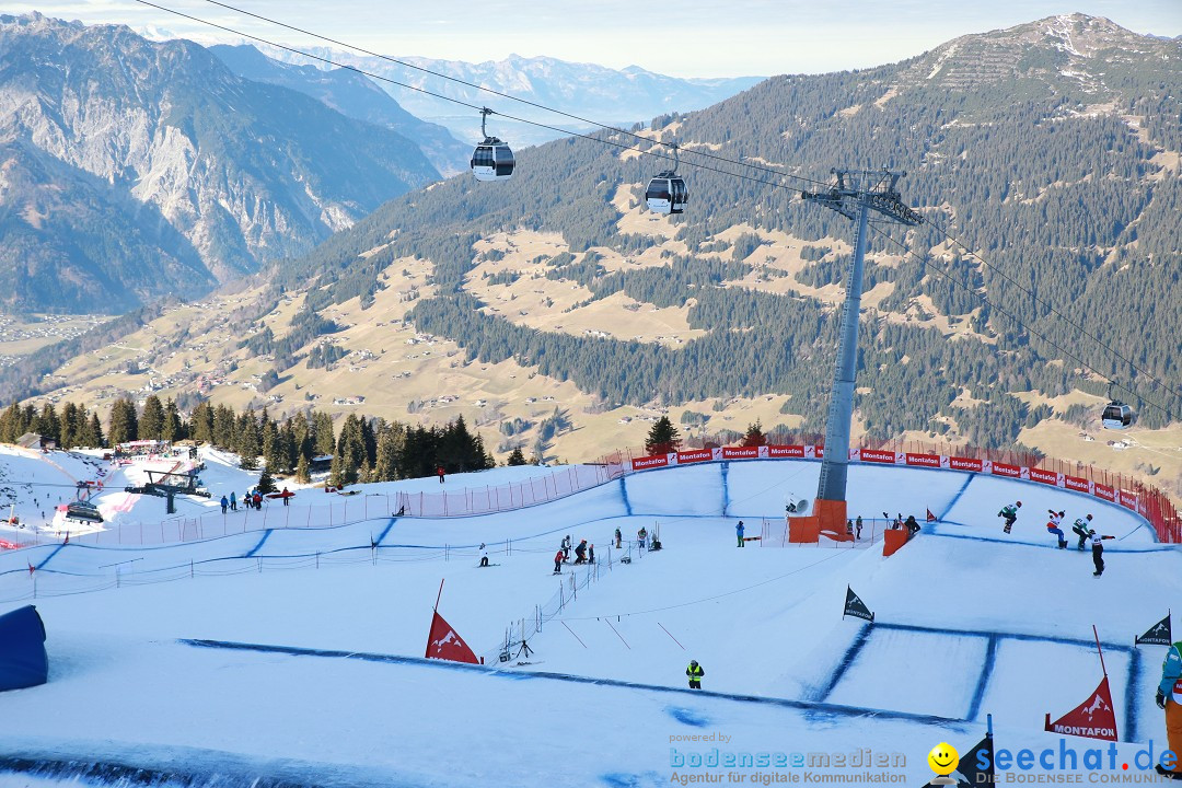 Finale FIS Snowboard Cross Weltcup Team Event: Montafon, 18.12.2016