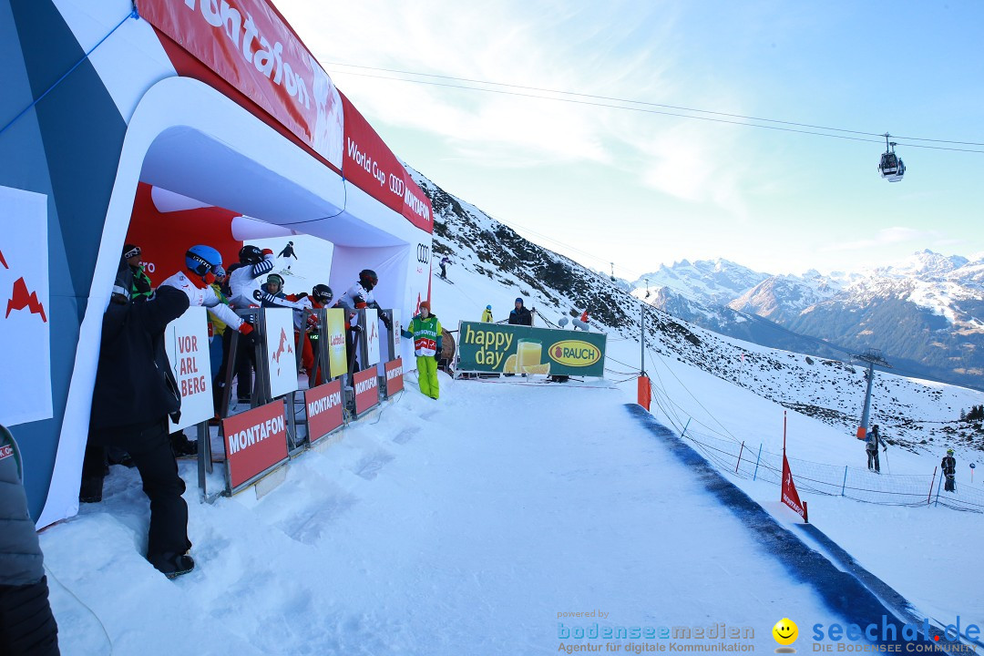 Finale FIS Snowboard Cross Weltcup Team Event: Montafon, 18.12.2016