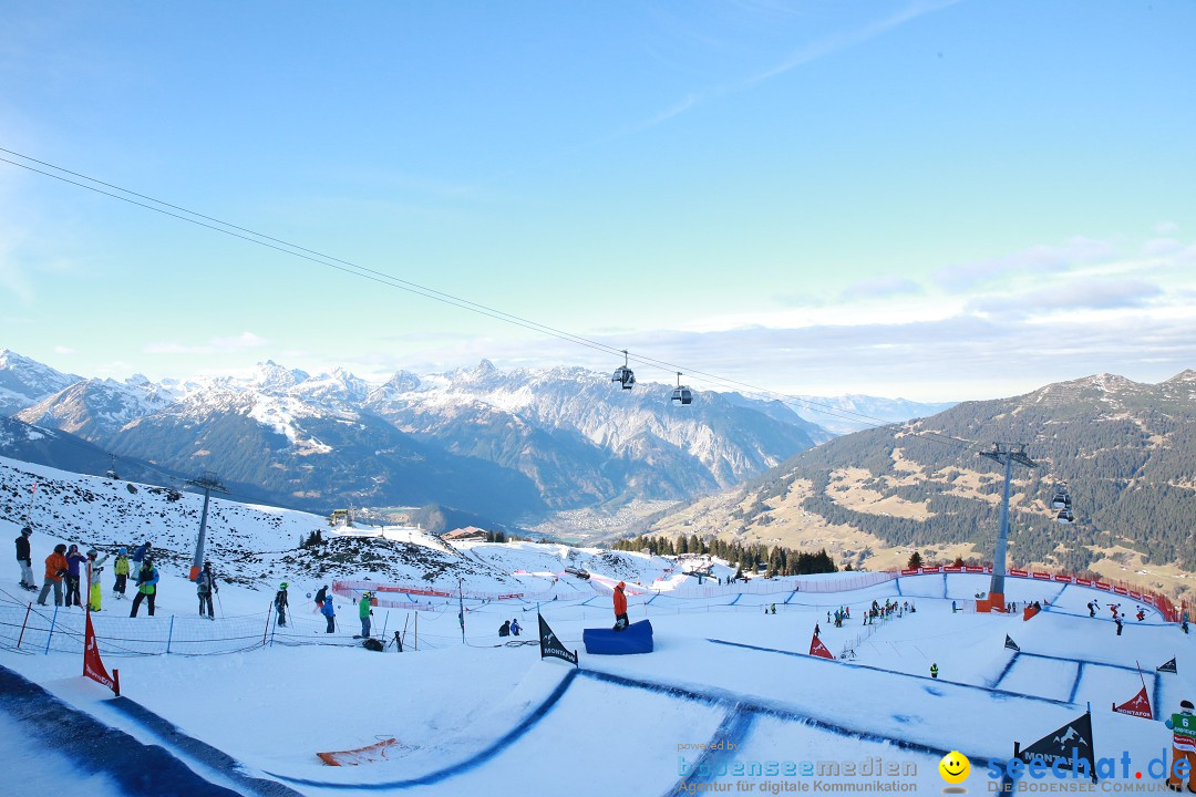 Finale FIS Snowboard Cross Weltcup Team Event: Montafon, 18.12.2016