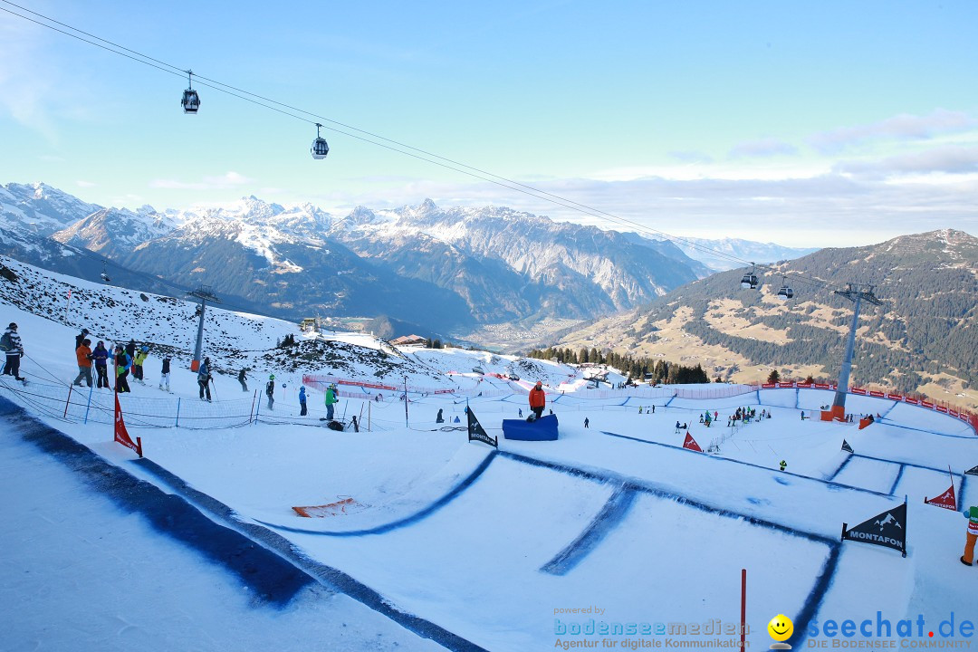 Finale FIS Snowboard Cross Weltcup Team Event: Montafon, 18.12.2016