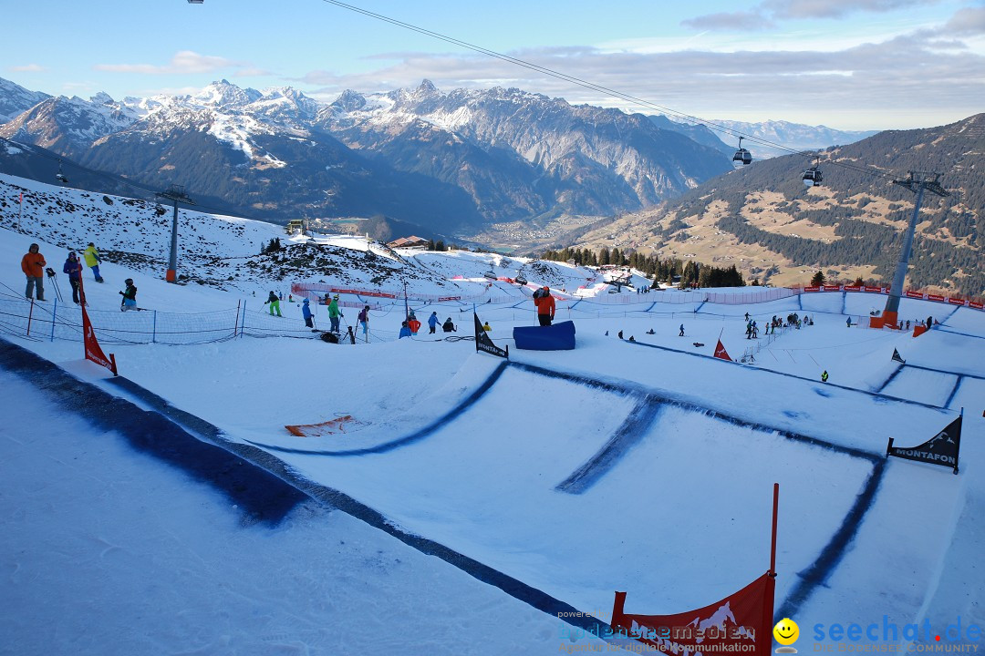 Finale FIS Snowboard Cross Weltcup Team Event: Montafon, 18.12.2016