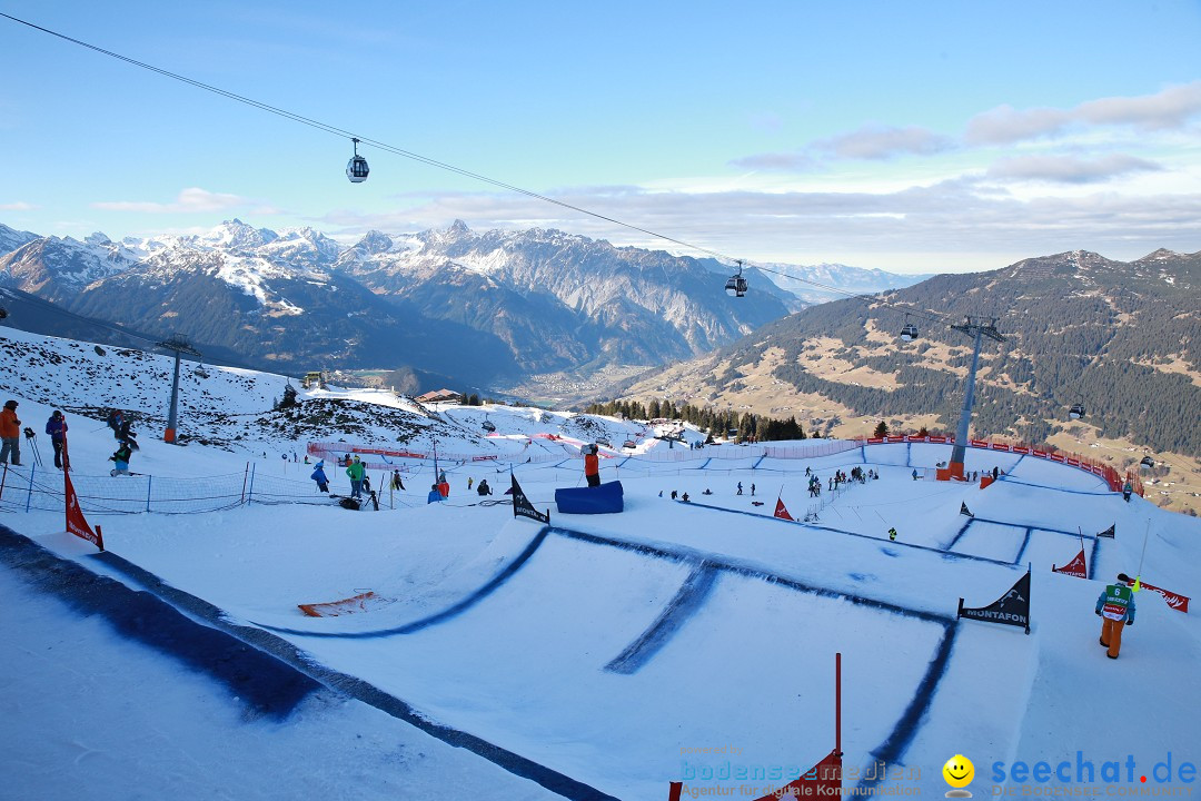 Finale FIS Snowboard Cross Weltcup Team Event: Montafon, 18.12.2016