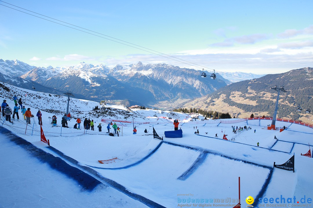 Finale FIS Snowboard Cross Weltcup Team Event: Montafon, 18.12.2016