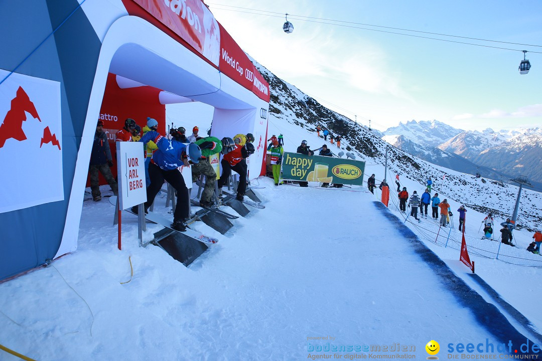 Finale FIS Snowboard Cross Weltcup Team Event: Montafon, 18.12.2016