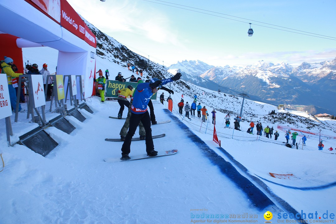 Finale FIS Snowboard Cross Weltcup Team Event: Montafon, 18.12.2016