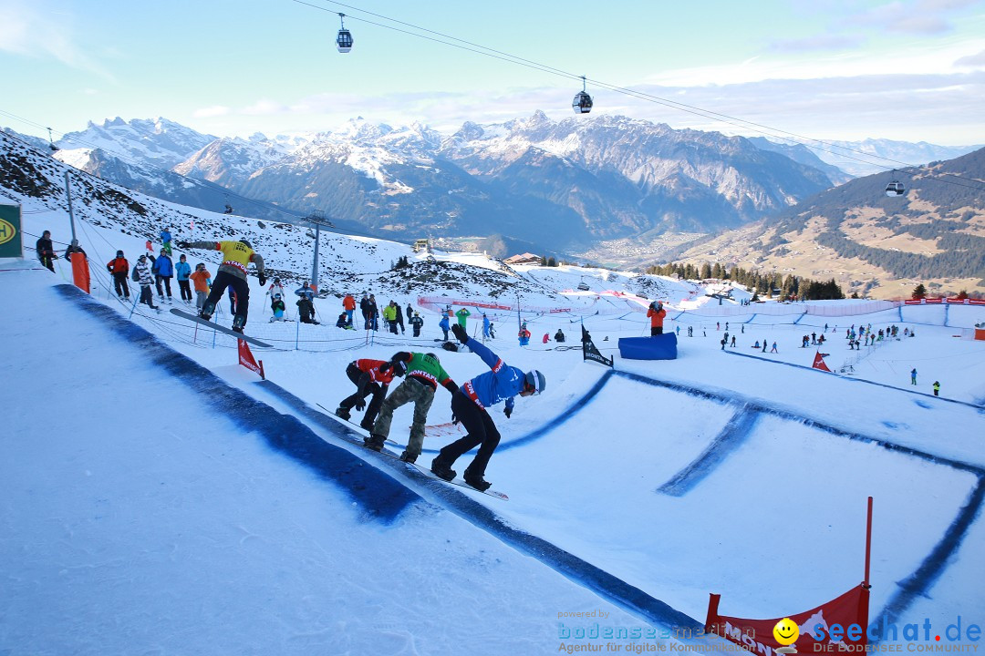 Finale FIS Snowboard Cross Weltcup Team Event: Montafon, 18.12.2016