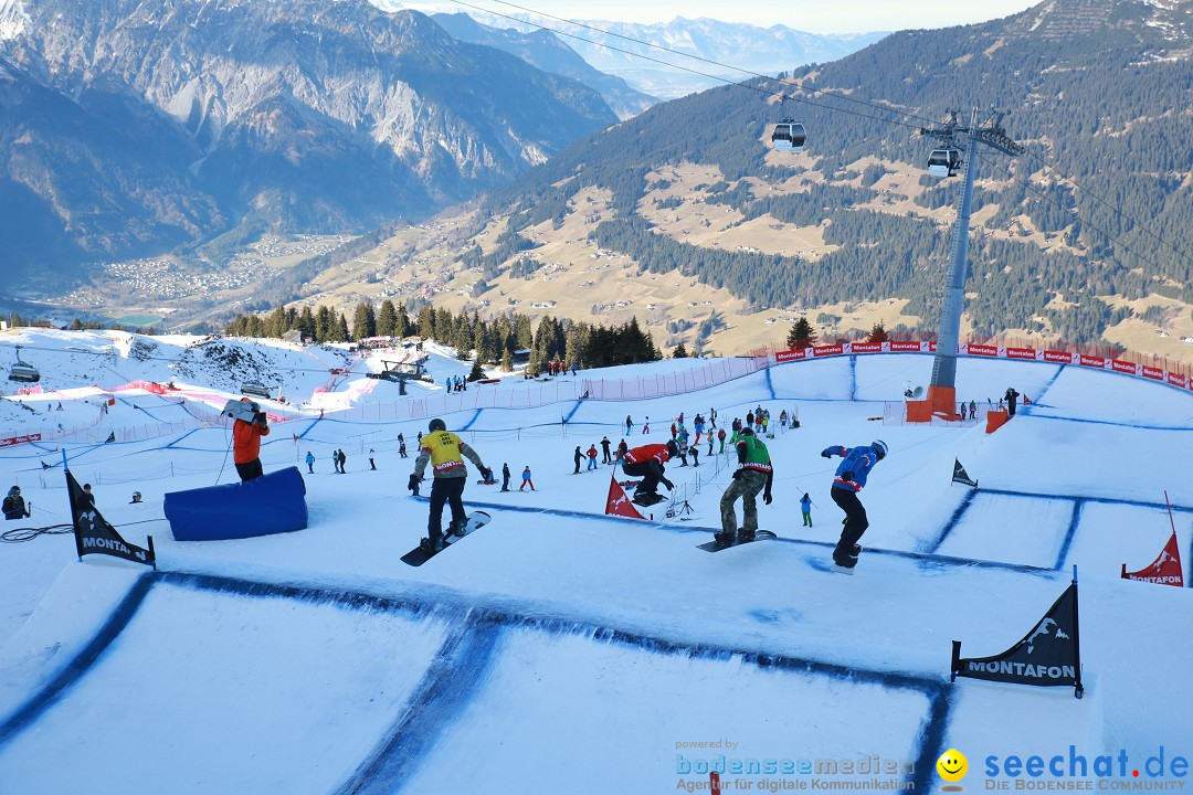 Finale FIS Snowboard Cross Weltcup Team Event: Montafon, 18.12.2016