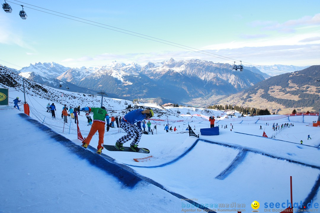 Finale FIS Snowboard Cross Weltcup Team Event: Montafon, 18.12.2016