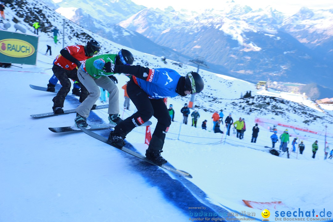 Finale FIS Snowboard Cross Weltcup Team Event: Montafon, 18.12.2016