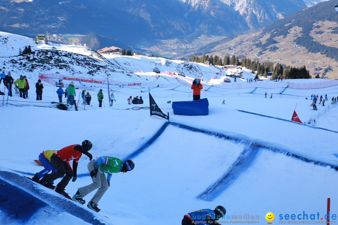 Finale FIS Snowboard Cross Weltcup Team Event: Montafon, 18.12.2016