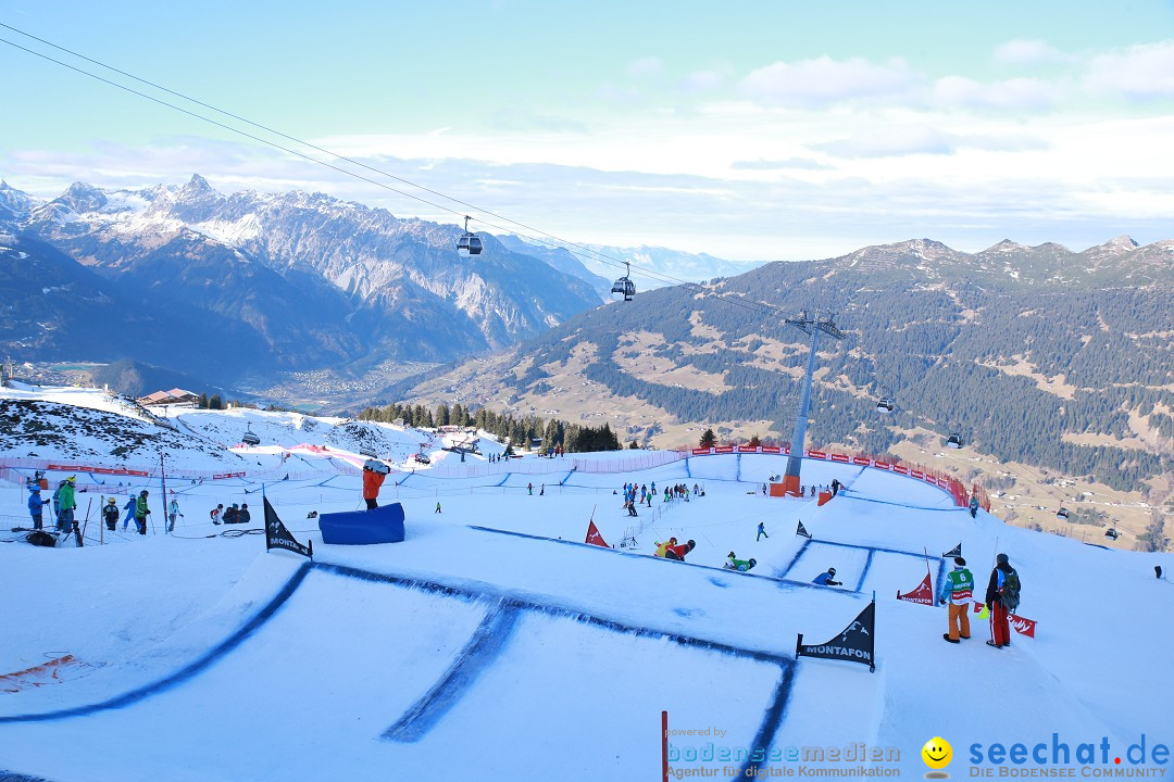 Finale FIS Snowboard Cross Weltcup Team Event: Montafon, 18.12.2016