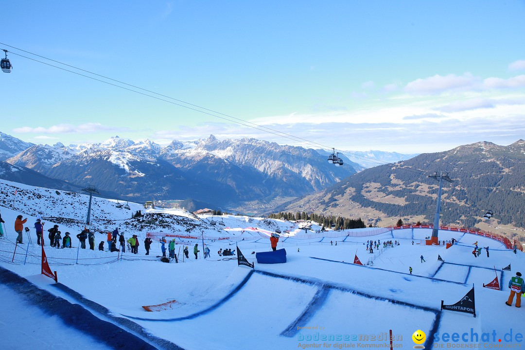 Finale FIS Snowboard Cross Weltcup Team Event: Montafon, 18.12.2016