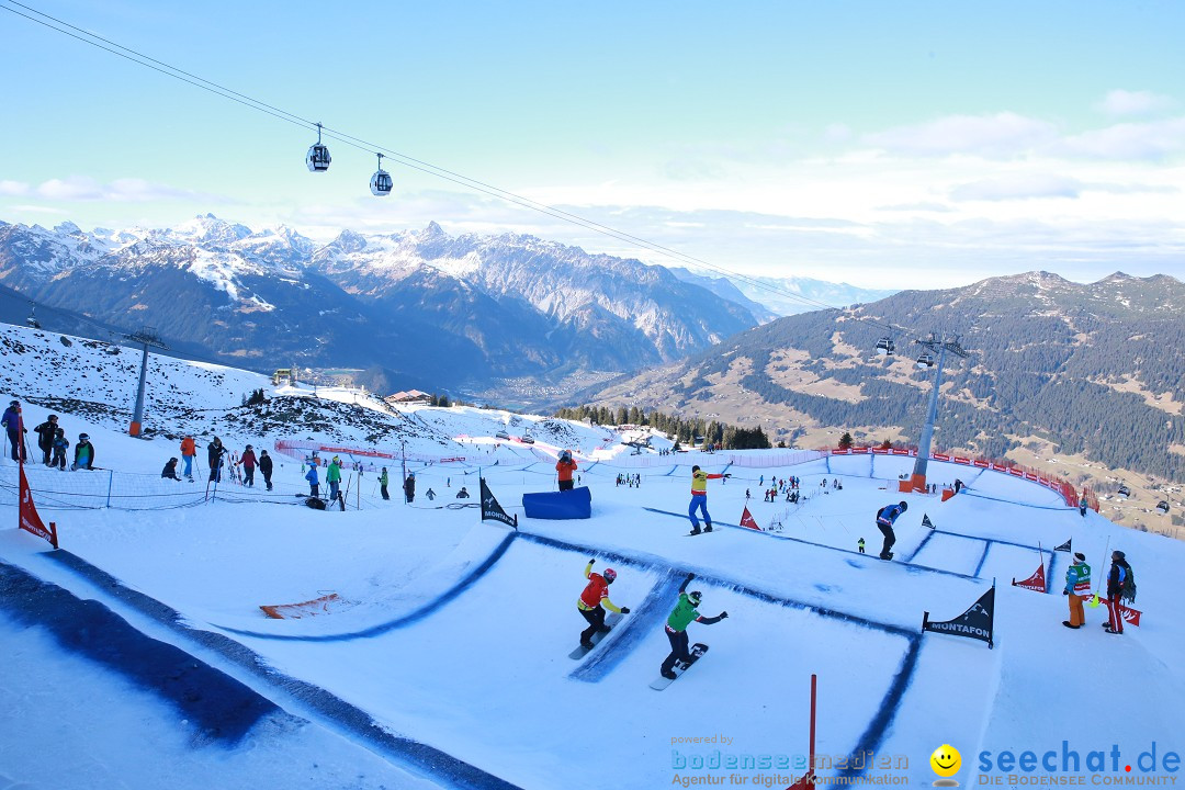 Finale FIS Snowboard Cross Weltcup Team Event: Montafon, 18.12.2016