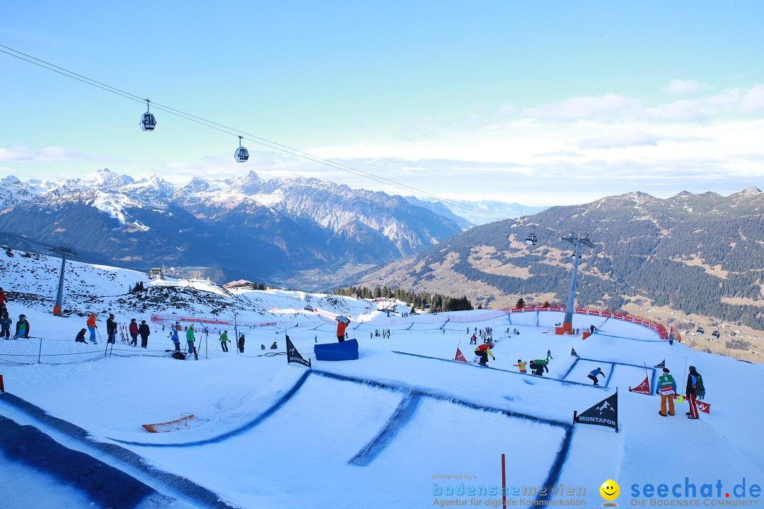 Finale FIS Snowboard Cross Weltcup Team Event: Montafon, 18.12.2016