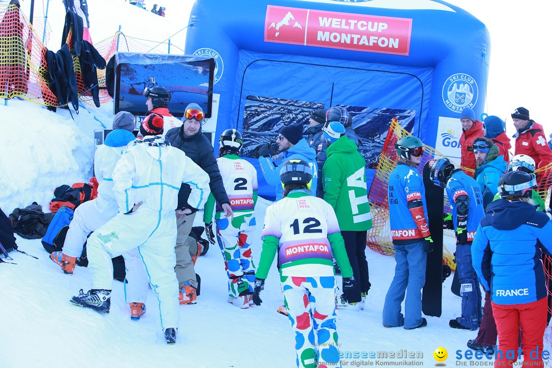 Finale FIS Snowboard Cross Weltcup Team Event: Montafon, 18.12.2016