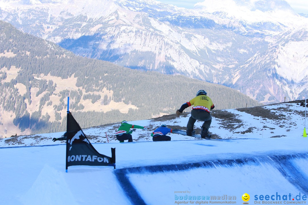 Finale FIS Snowboard Cross Weltcup Team Event: Montafon, 18.12.2016