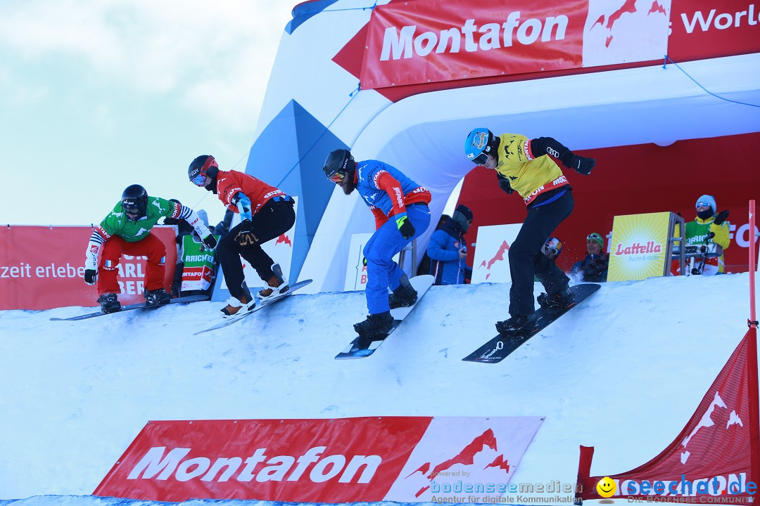 Finale FIS Snowboard Cross Weltcup Team Event: Montafon, 18.12.2016