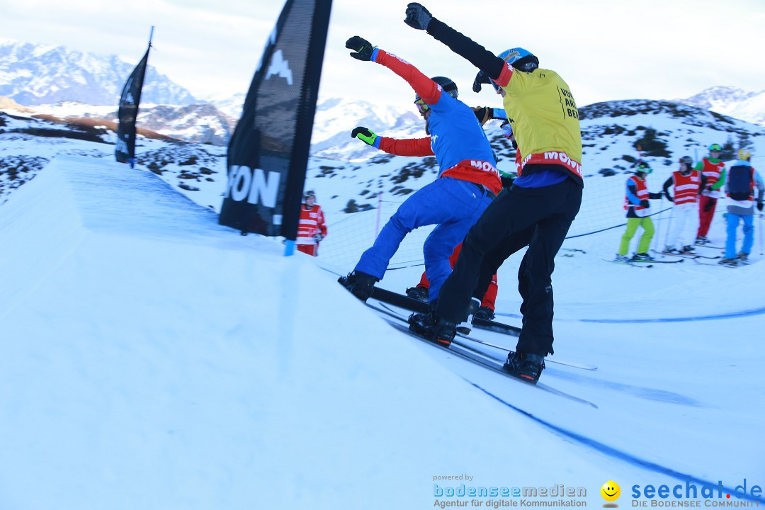 Finale FIS Snowboard Cross Weltcup Team Event: Montafon, 18.12.2016