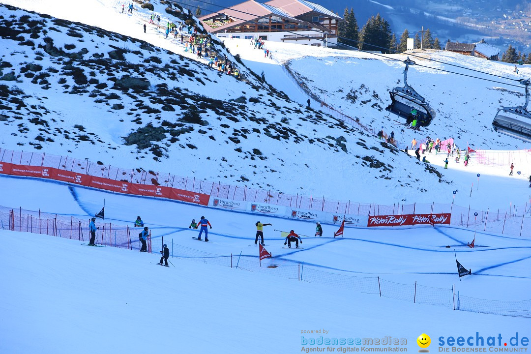 Finale FIS Snowboard Cross Weltcup Team Event: Montafon, 18.12.2016