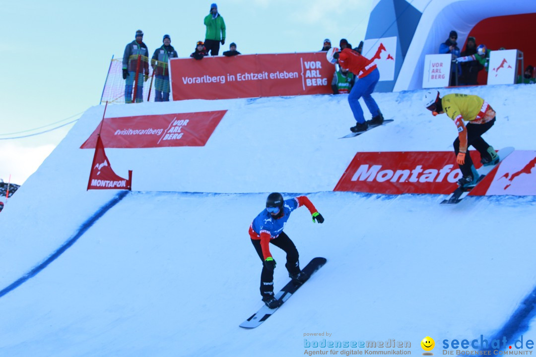 Finale FIS Snowboard Cross Weltcup Team Event: Montafon, 18.12.2016