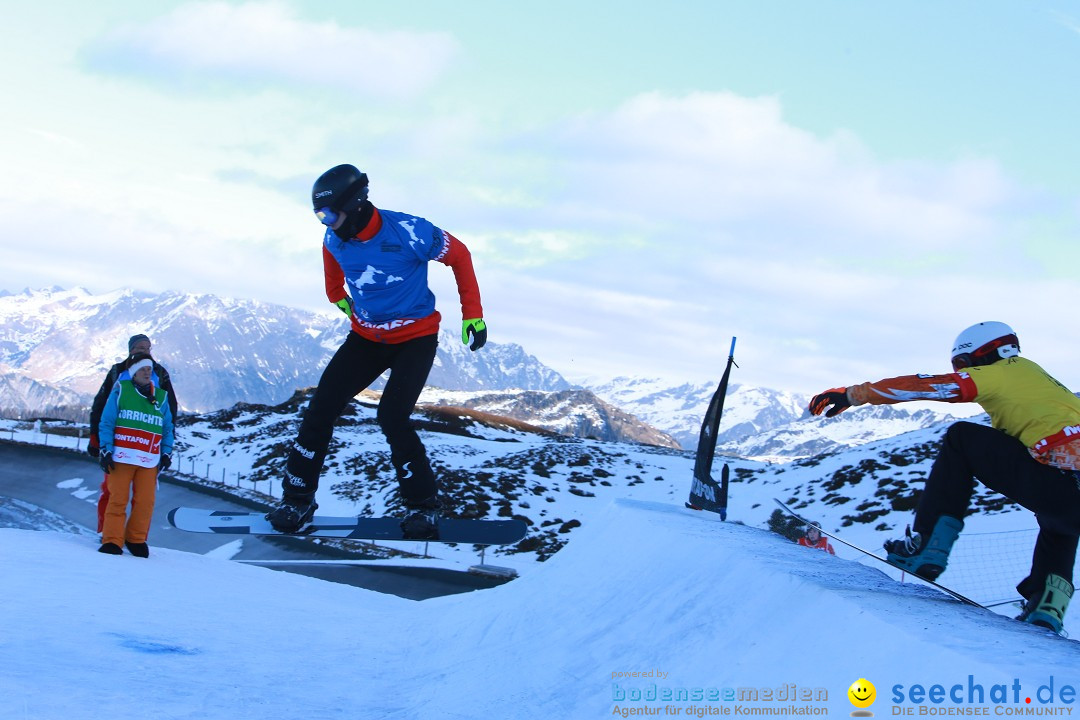 Finale FIS Snowboard Cross Weltcup Team Event: Montafon, 18.12.2016