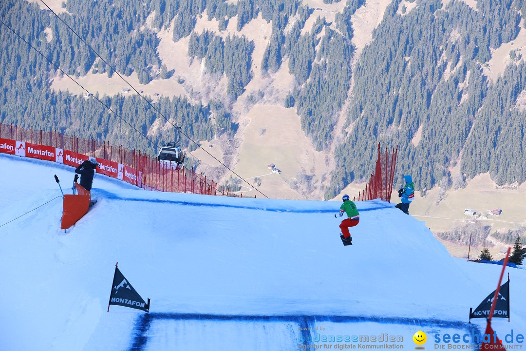 Finale FIS Snowboard Cross Weltcup Team Event: Montafon, 18.12.2016