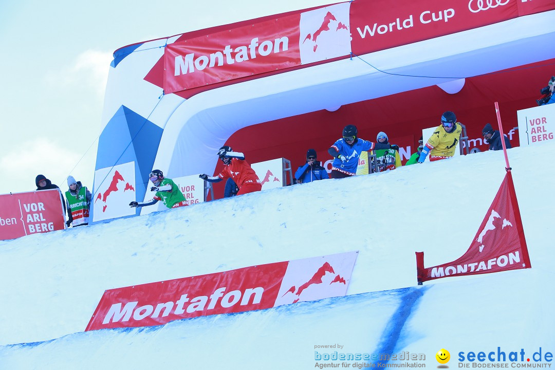 Finale FIS Snowboard Cross Weltcup Team Event: Montafon, 18.12.2016