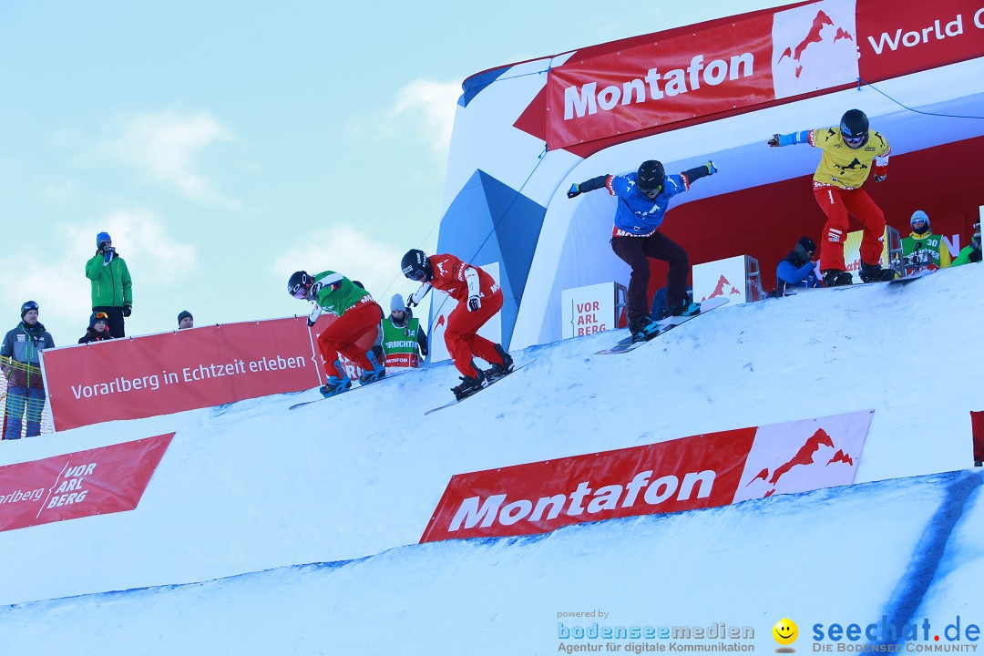 Finale FIS Snowboard Cross Weltcup Team Event: Montafon, 18.12.2016