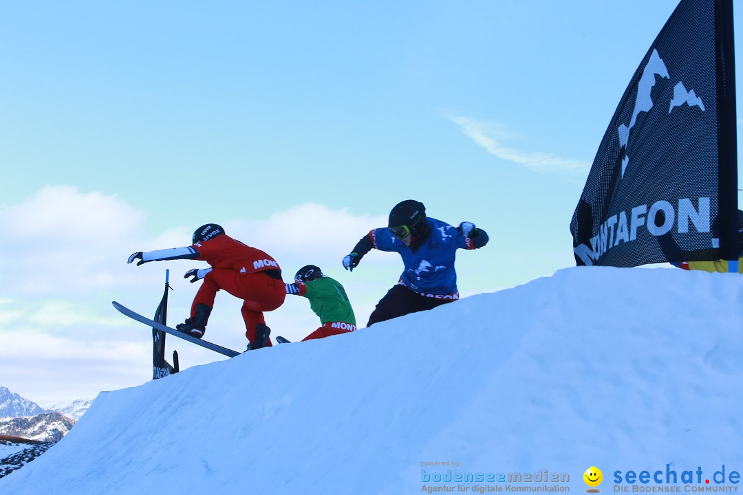 Finale FIS Snowboard Cross Weltcup Team Event: Montafon, 18.12.2016