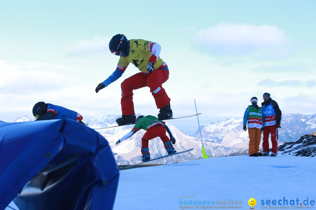 Finale FIS Snowboard Cross Weltcup Team Event: Montafon, 18.12.2016