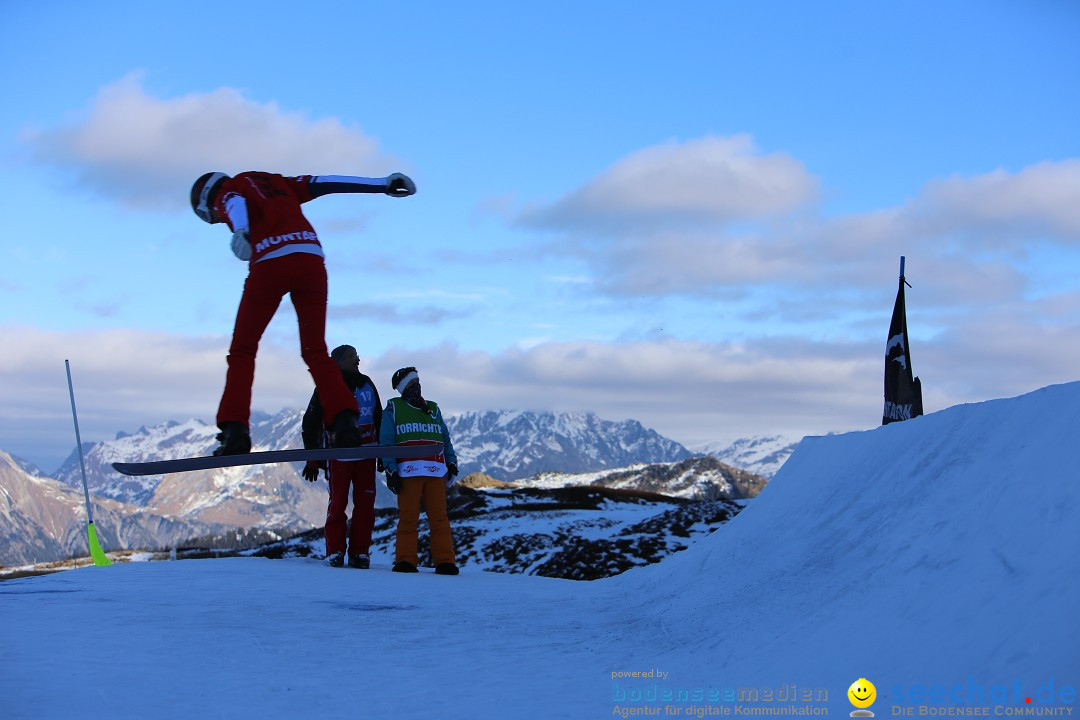 Finale FIS Snowboard Cross Weltcup Team Event: Montafon, 18.12.2016